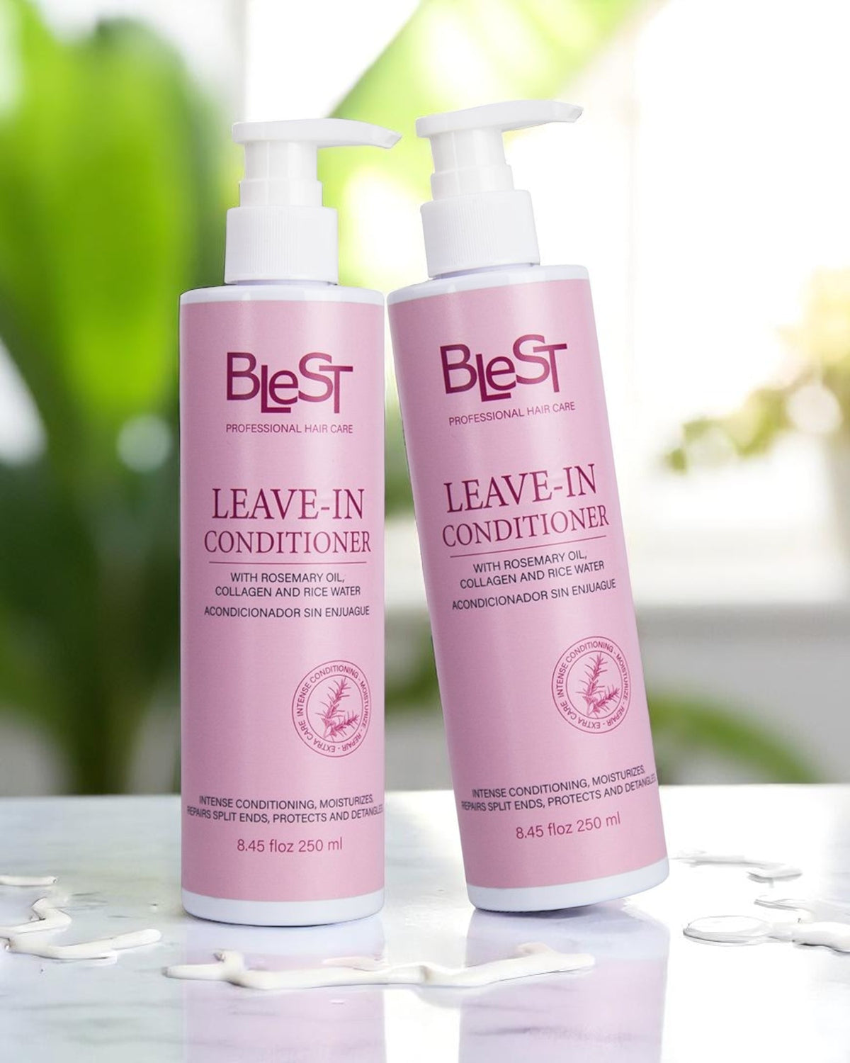 LEAVE-IN CONDITIONER WITH ROSEMARY OIL, COLLAGEN AND RICE WATER