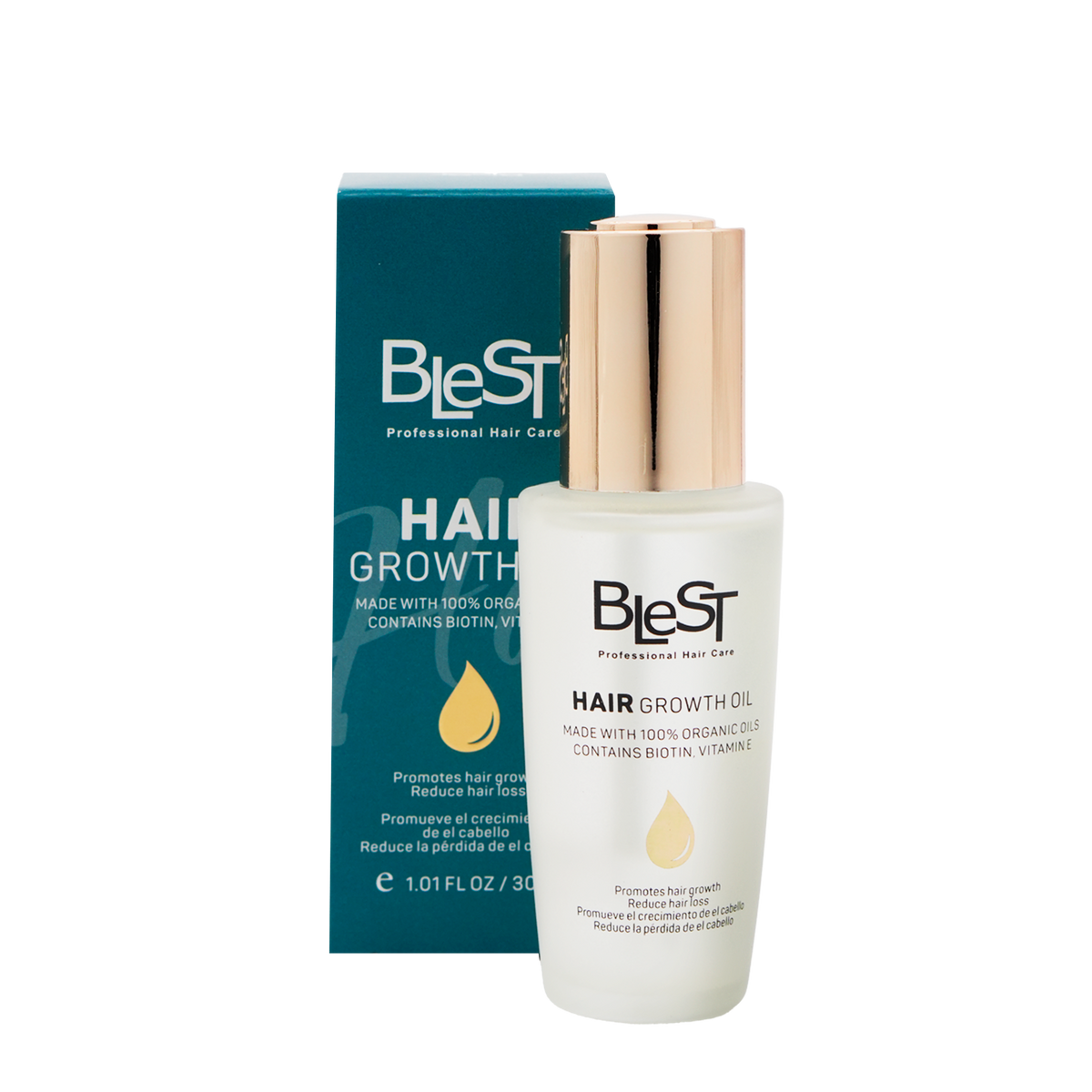 BLEST Hair Growth Oil with Biotin – Scalp & Hair Nourishment