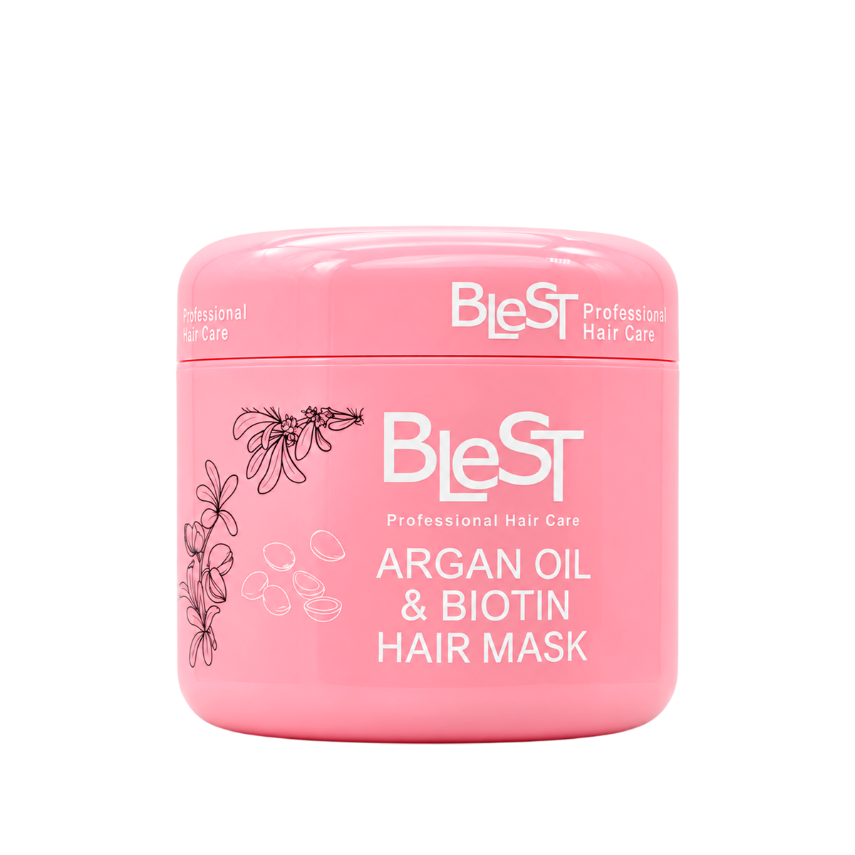 BLEST Argan Oil & Biotin Hair Mask – Deep Conditioning