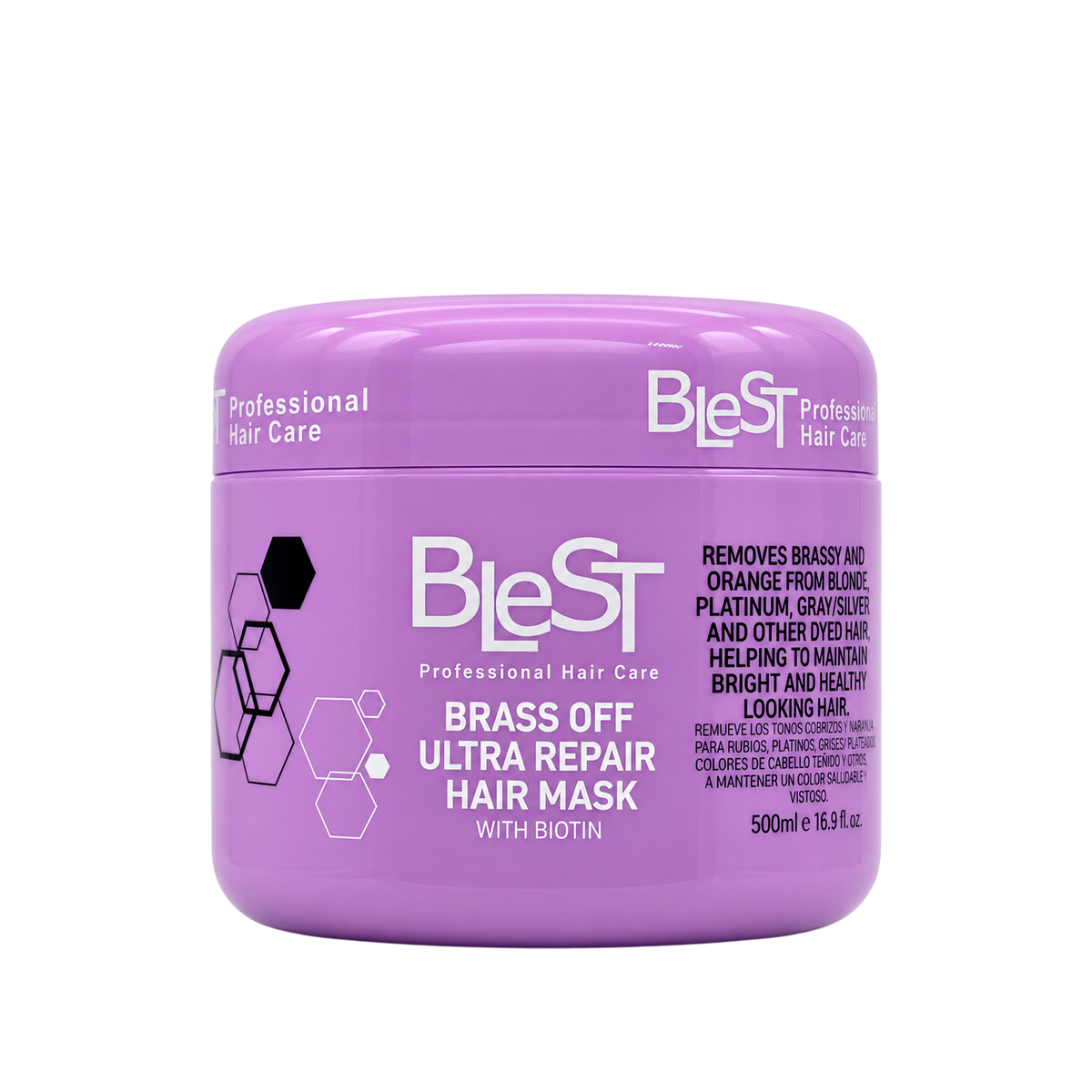 BLEST Brass Off Ultra Repair Hair Mask – Brassiness Neutralizing