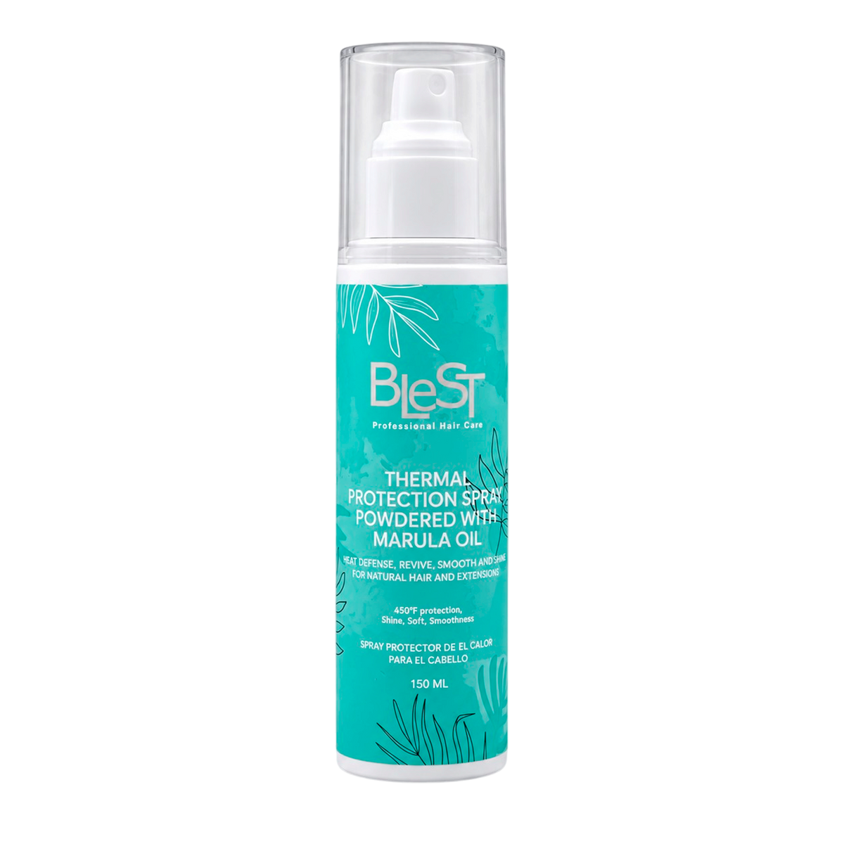 BLEST Marula Oil Thermal Protection Spray – Heat Defense, 150 ml