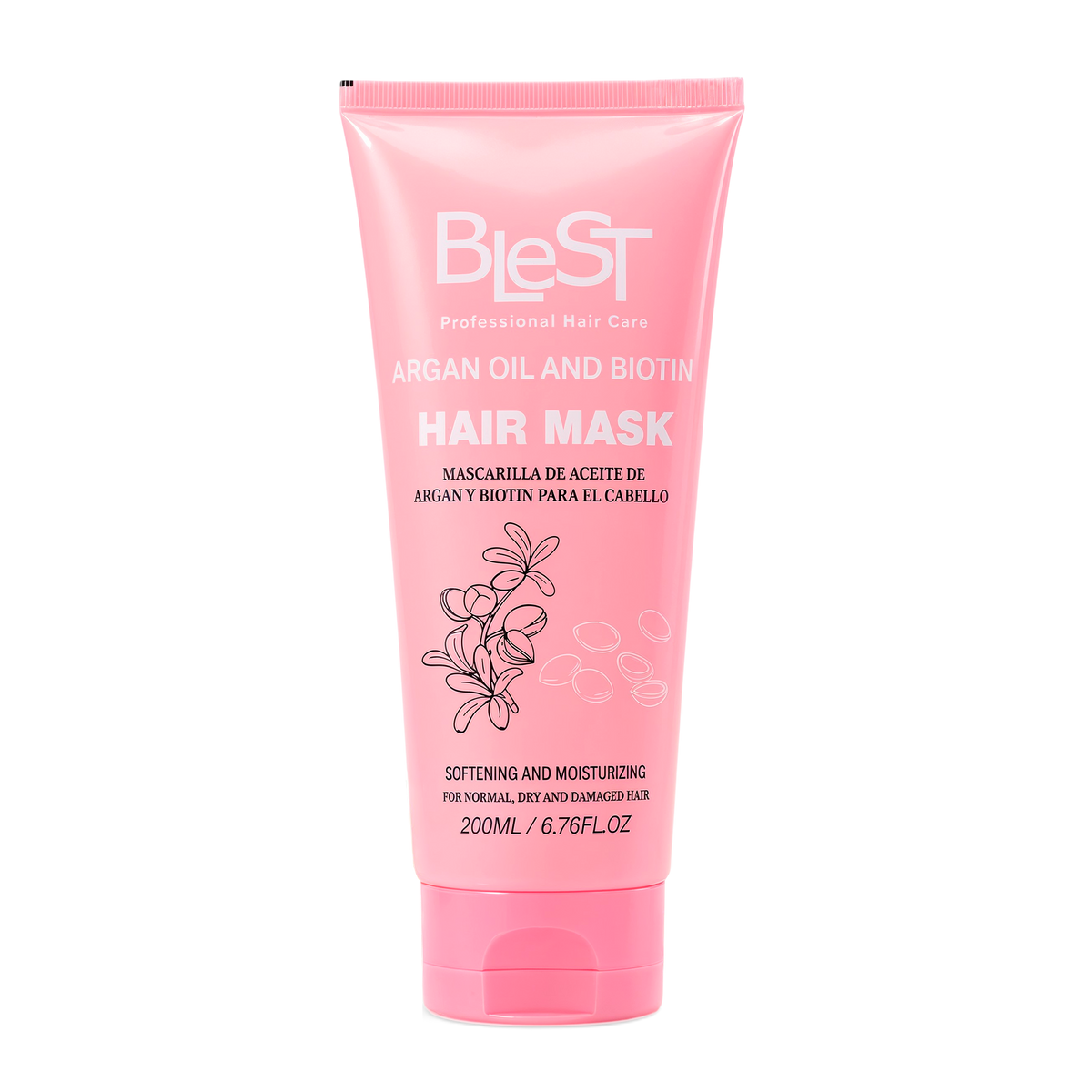 BLEST Argan Oil & Biotin Hair Mask – Deep Conditioning