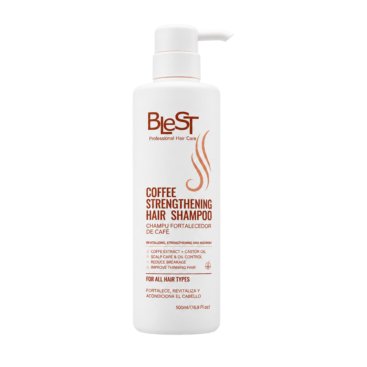 BLEST Coffee Streightening Shampoo – Smoothing Hair Care