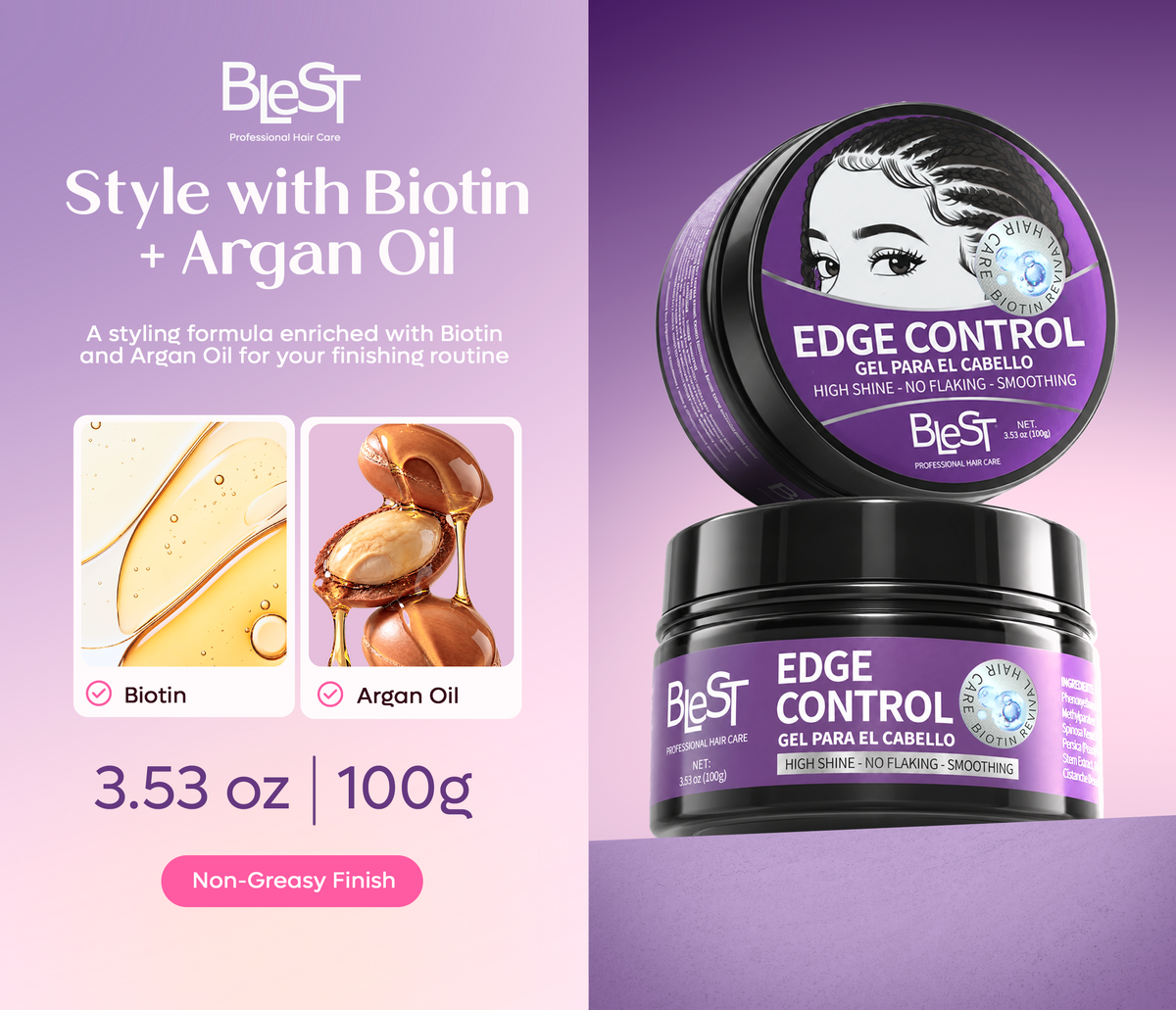 BLEST Edge Control – Hairline Styling & Hold