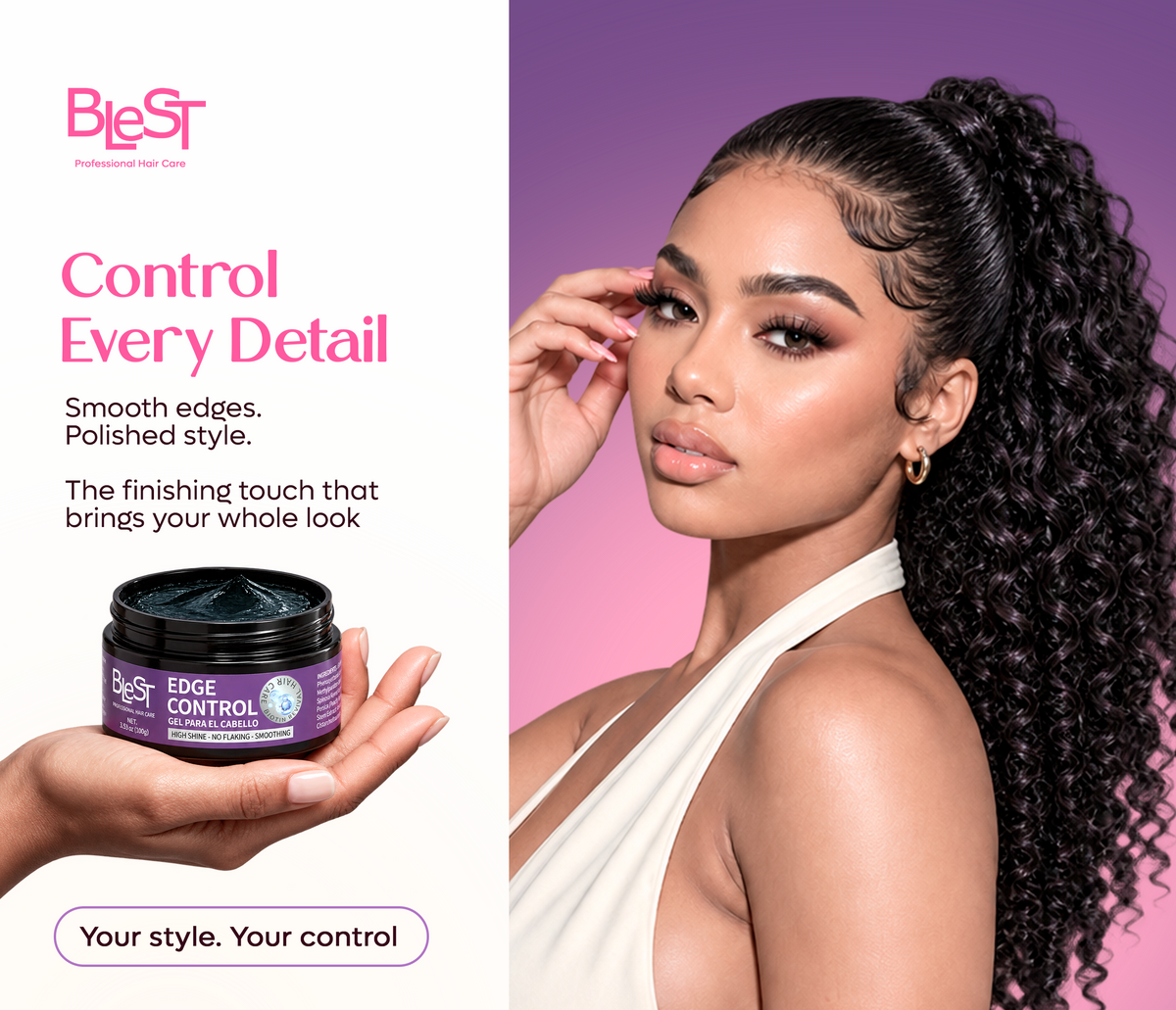 BLEST Edge Control – Hairline Styling & Hold