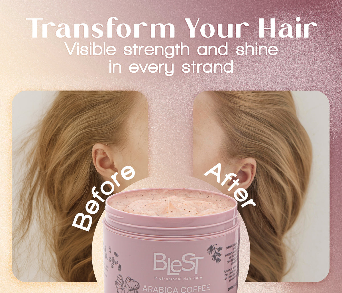 BLEST Arabica Coffee Hair Mask – Conditioning Treatment