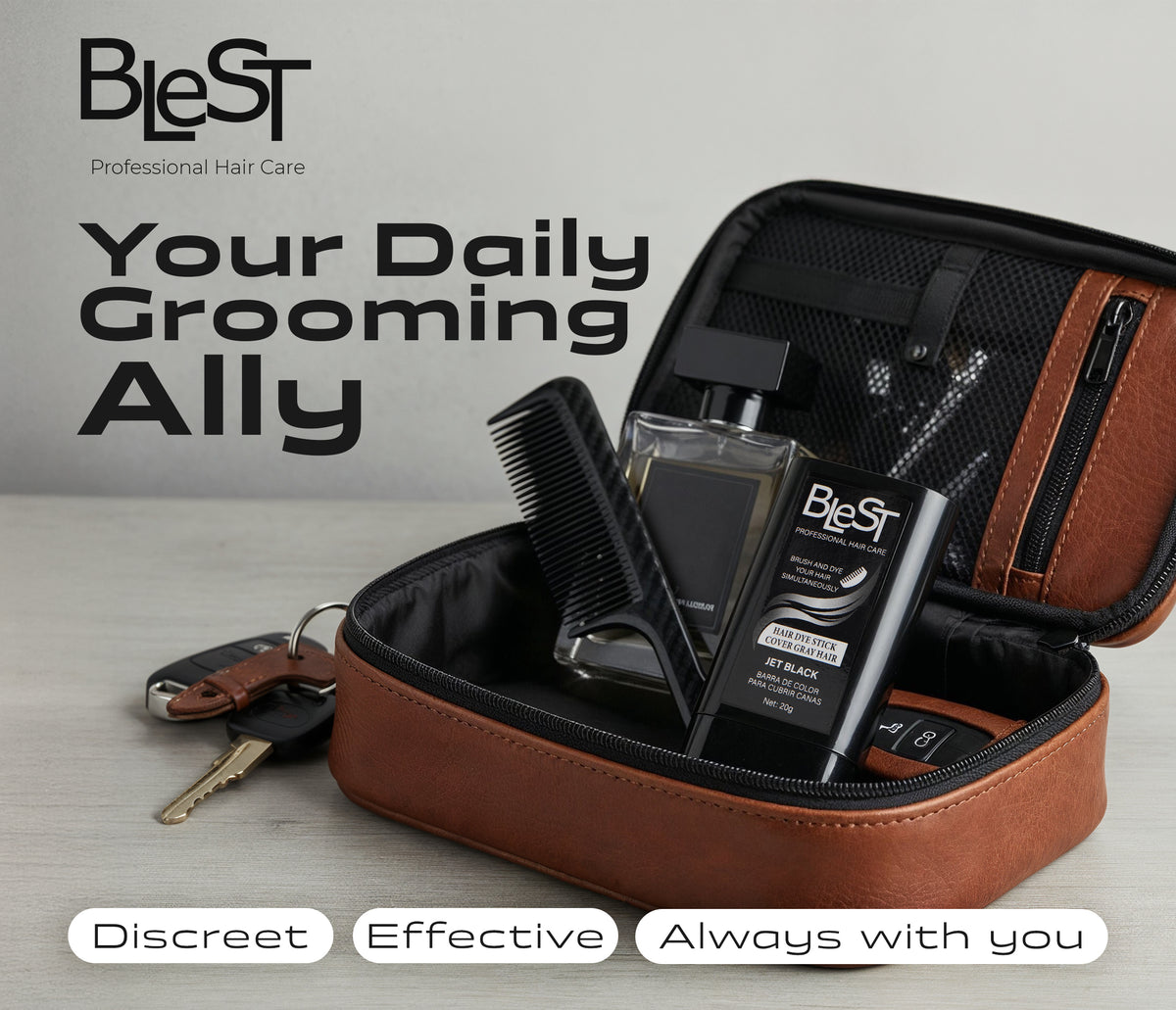 BLEST Hair Dye Stick – Temporary Hair Color Touch-Ups