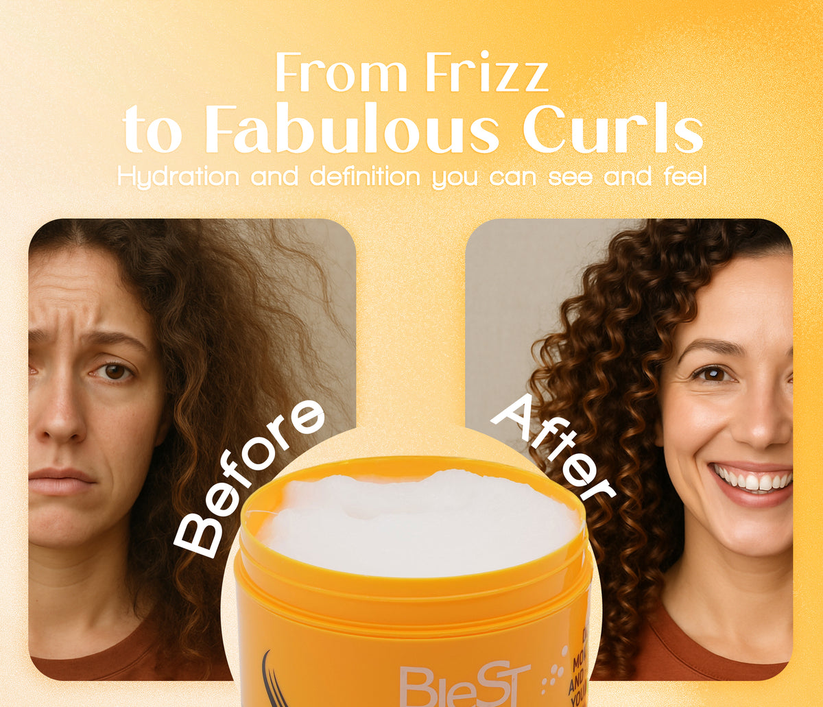 BLEST Rich Curls Deep Conditioning Hair Mask – Curl Moisturizing