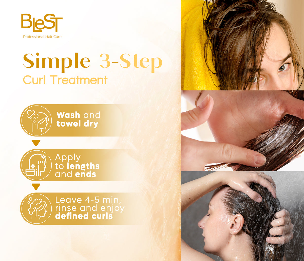 BLEST Rich Curls Deep Conditioning Hair Mask – Curl Moisturizing
