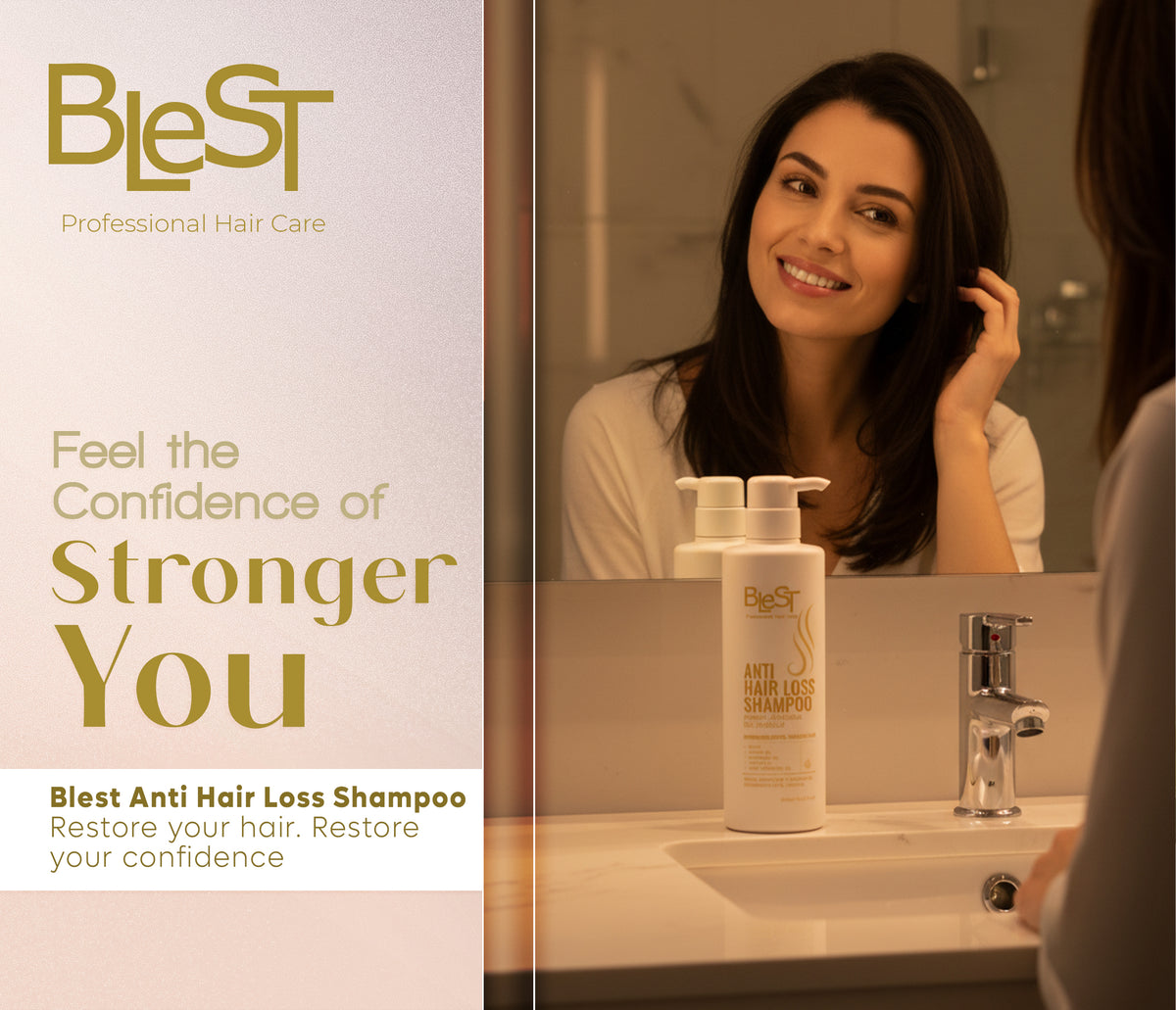BLEST Anti Hair Loss Shampoo – Scalp & Hair Cleansing