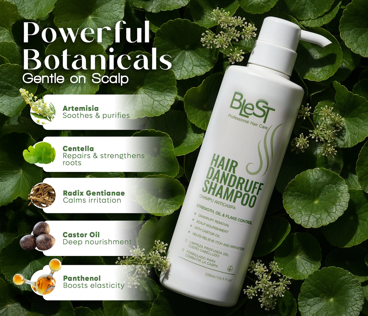 BLEST Anti-Dandruff Shampoo – Scalp Cleansing