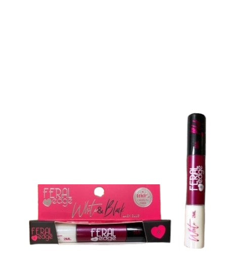 2 ML BLACK AND WHTE COMBO EYELASH GLUE