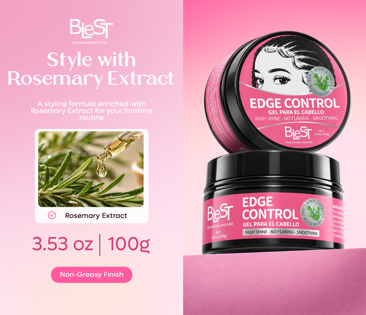 BLEST Edge Control – Hairline Styling & Hold