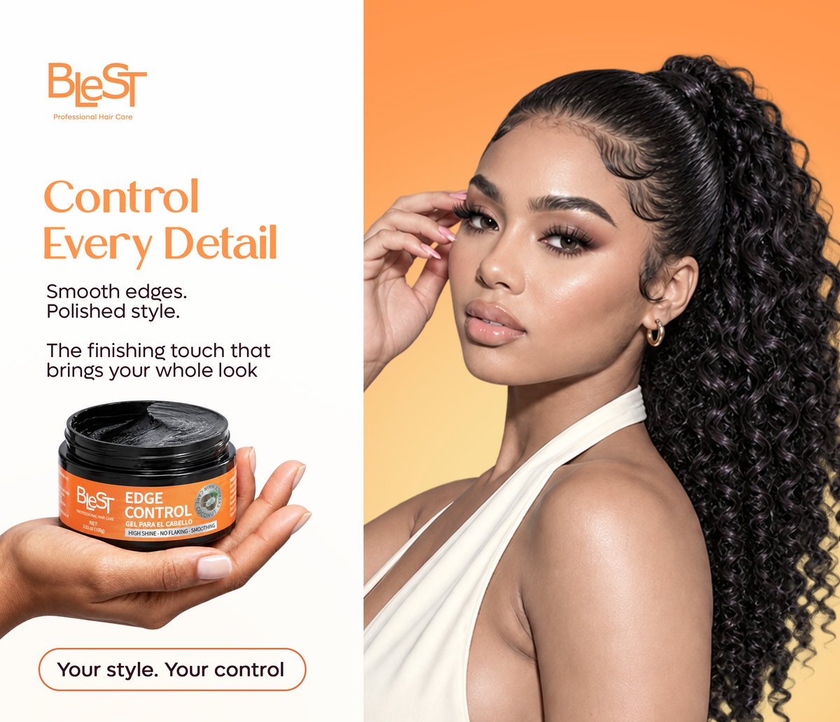 BLEST Edge Control – Hairline Styling & Hold