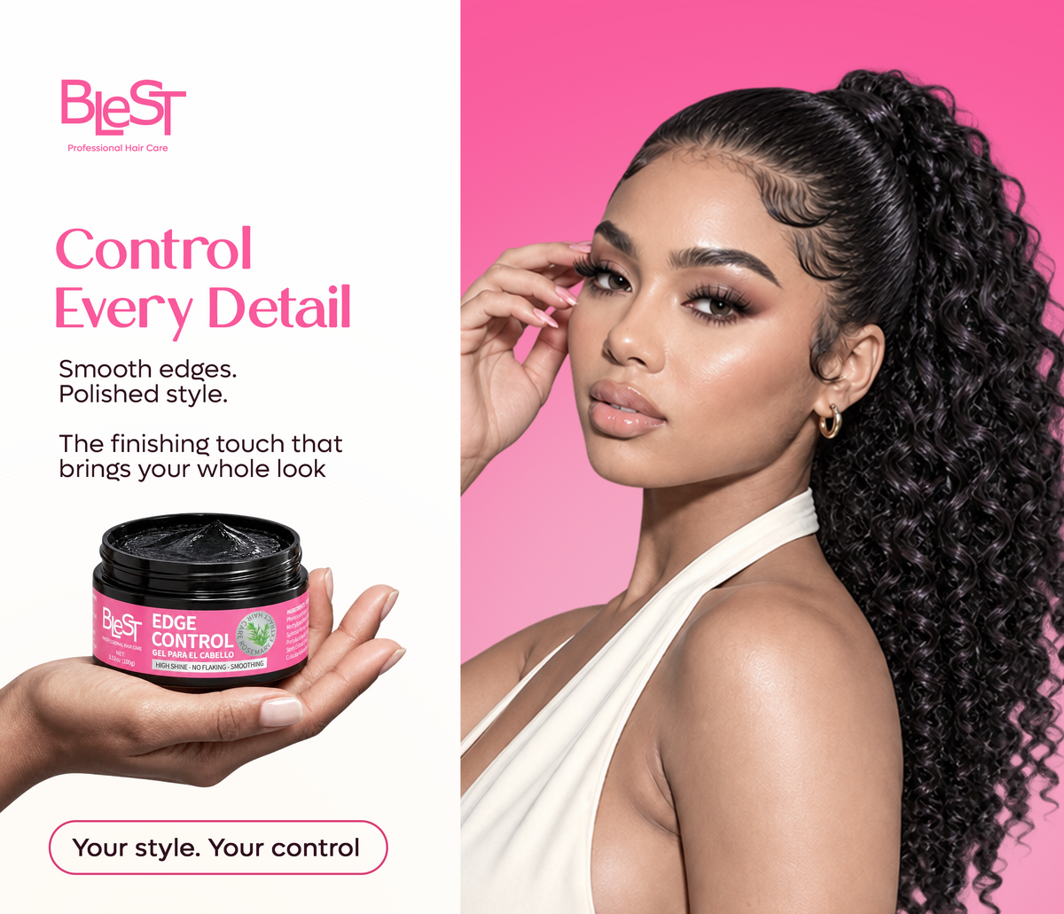 BLEST Edge Control – Hairline Styling & Hold