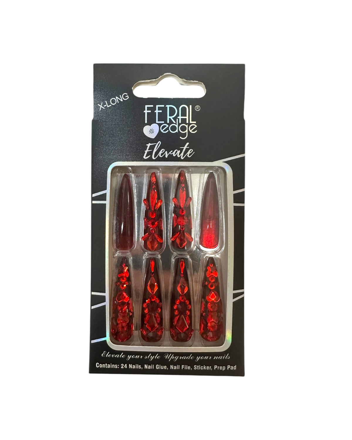 OBSESSED BDAZZLED RED