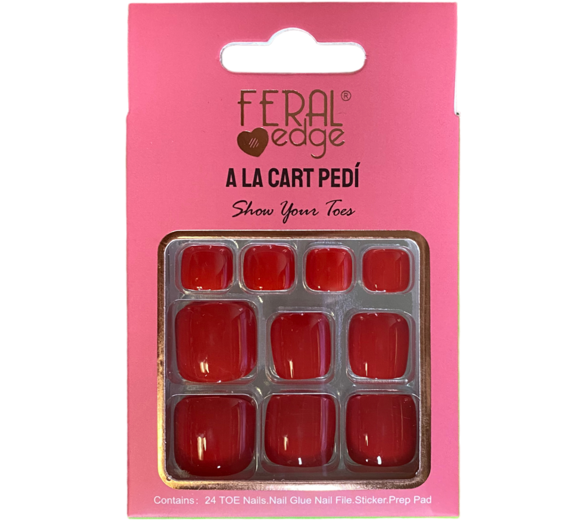 ALA CART PEDI RED PEDICURE