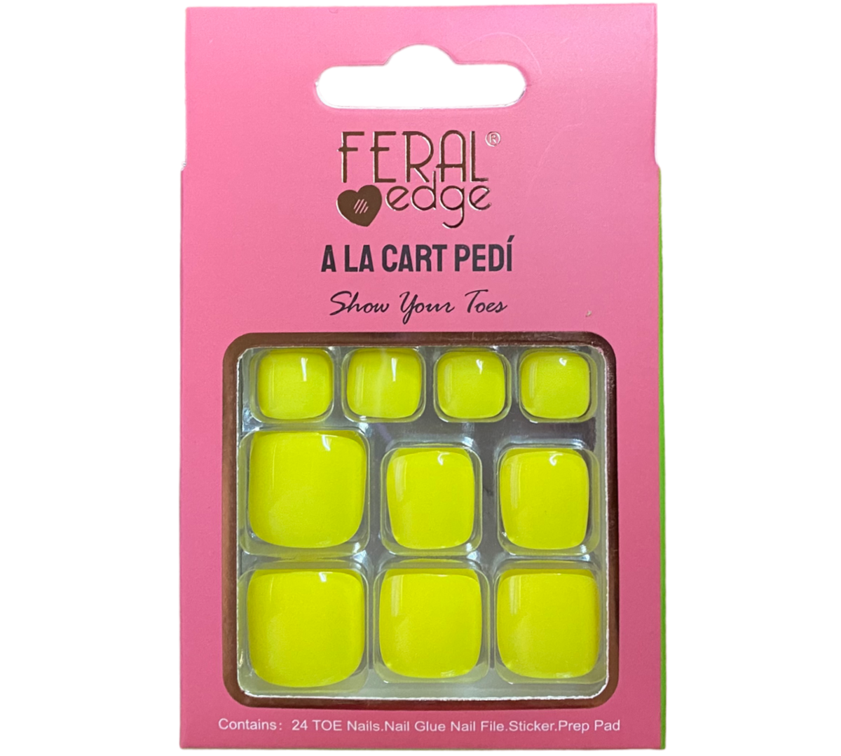 ALA CART PEDI YELLOW PEDICURE