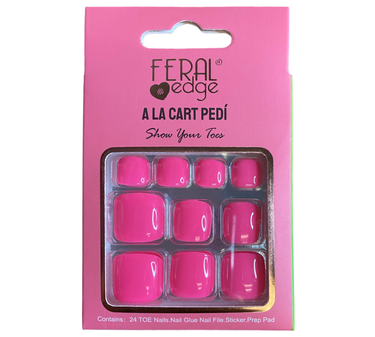 ALA CART PEDI HOT PINK PEDICURE
