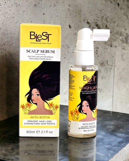 ANTI HAIR LOSS AND DENSIFYING SCALP SERUM  WITH BIOTIN