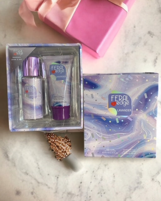 Lavender Fragrance Body Lotion and Body Mist set