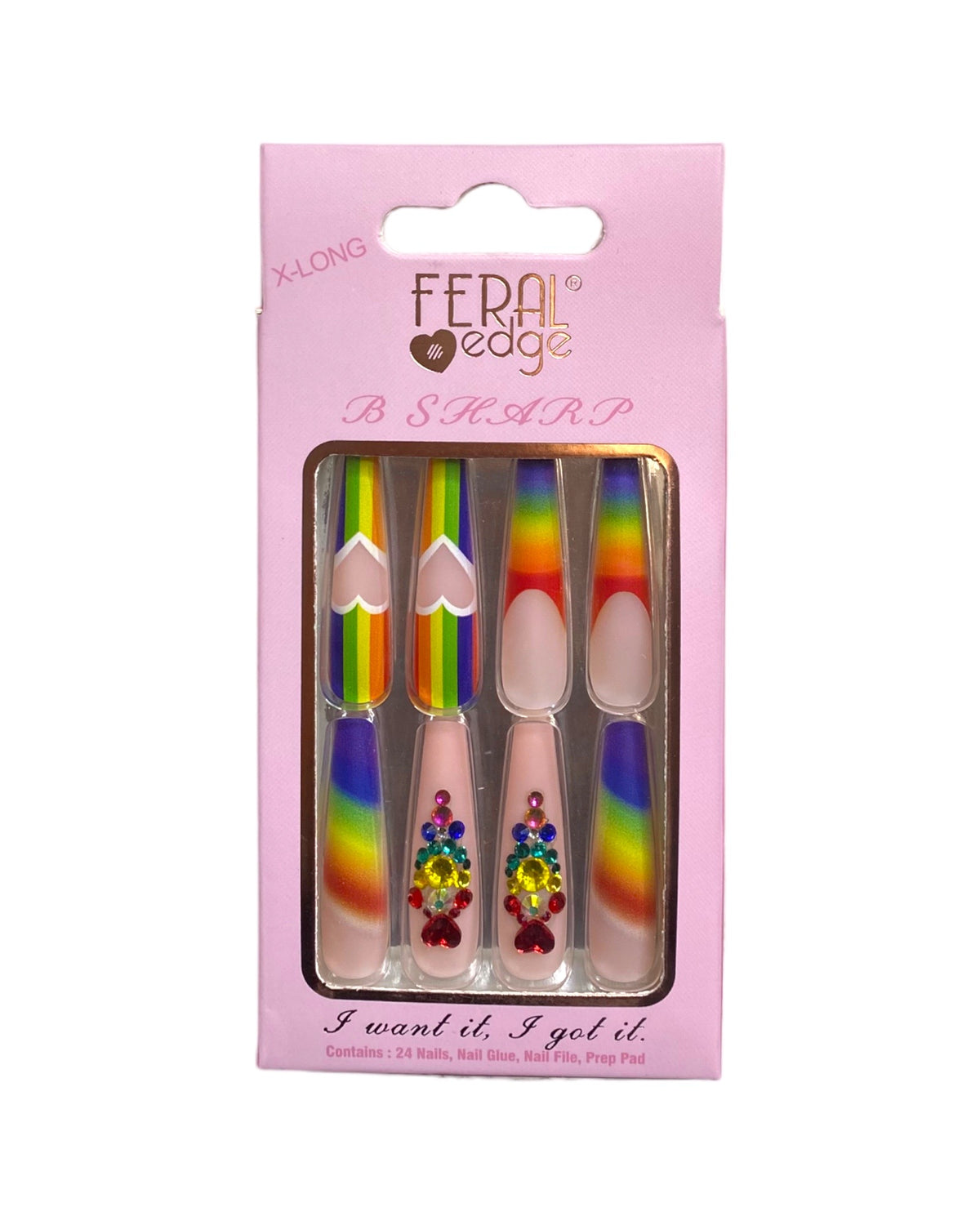 B-SHARP RAINBOW HEART
