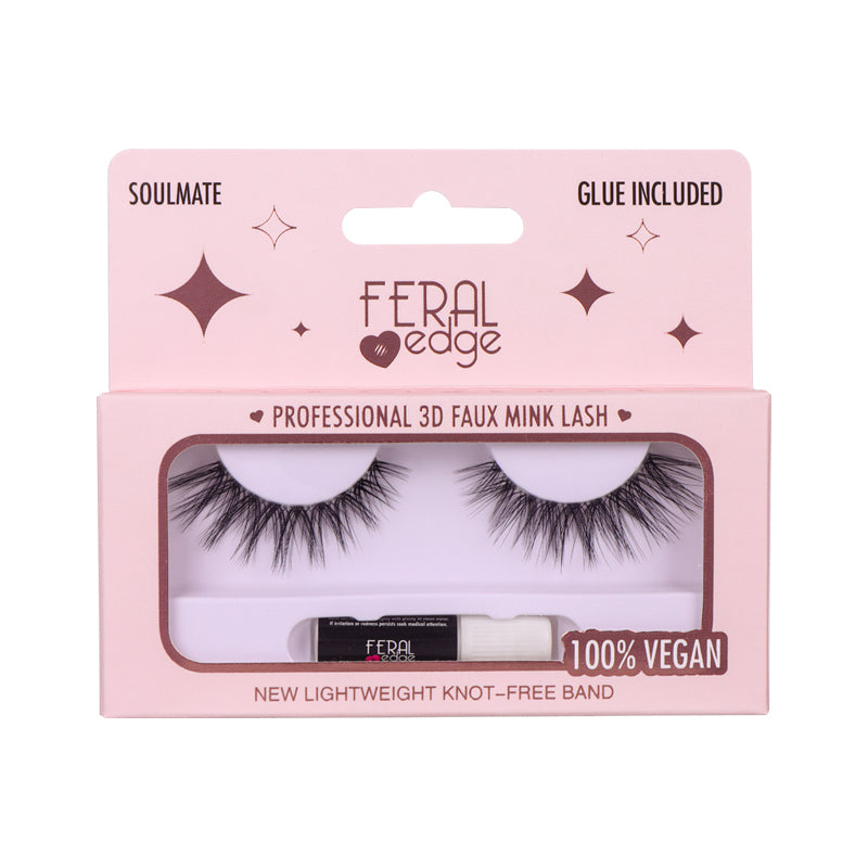 "SOULMATE" PROFESSIONAL 3D FAUX MINK LASHES