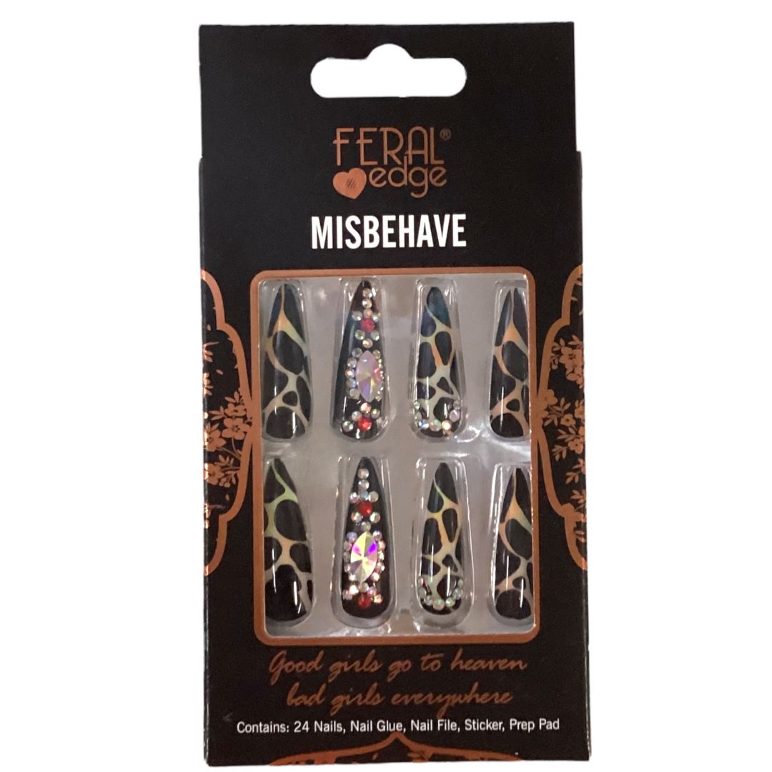 MISBEHAVE GIRAFFE CLAW NAIL SET