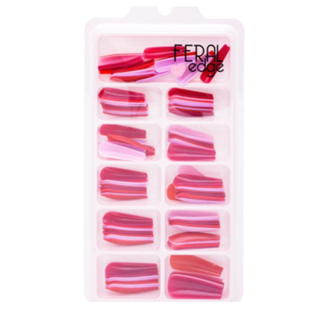 120 RED COFFIN NAILS