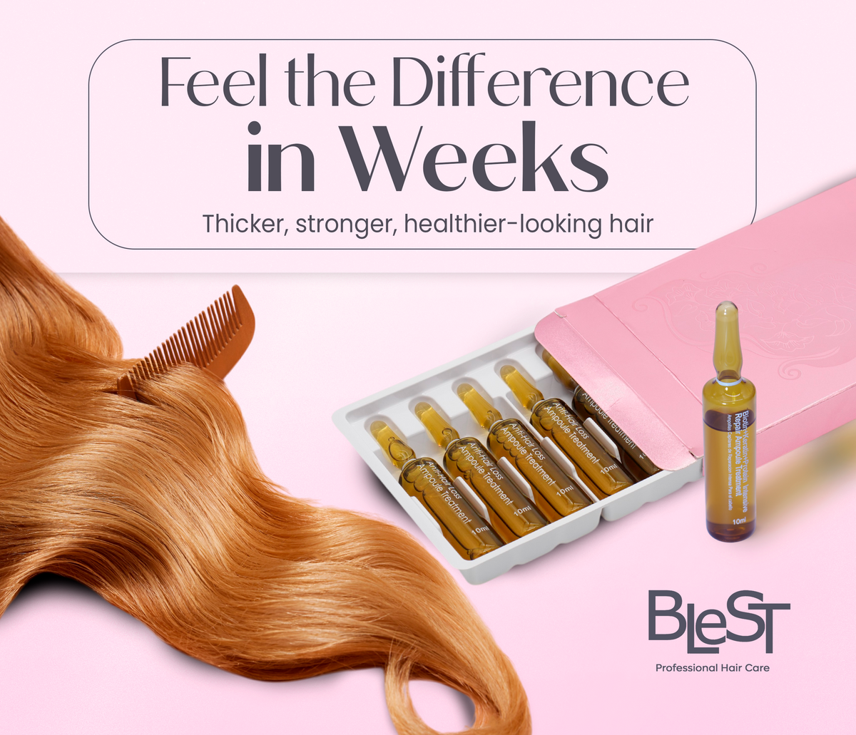 BLEST Anti-Hair Loss Ampoule Treatment – Scalp & Hair Strengthening