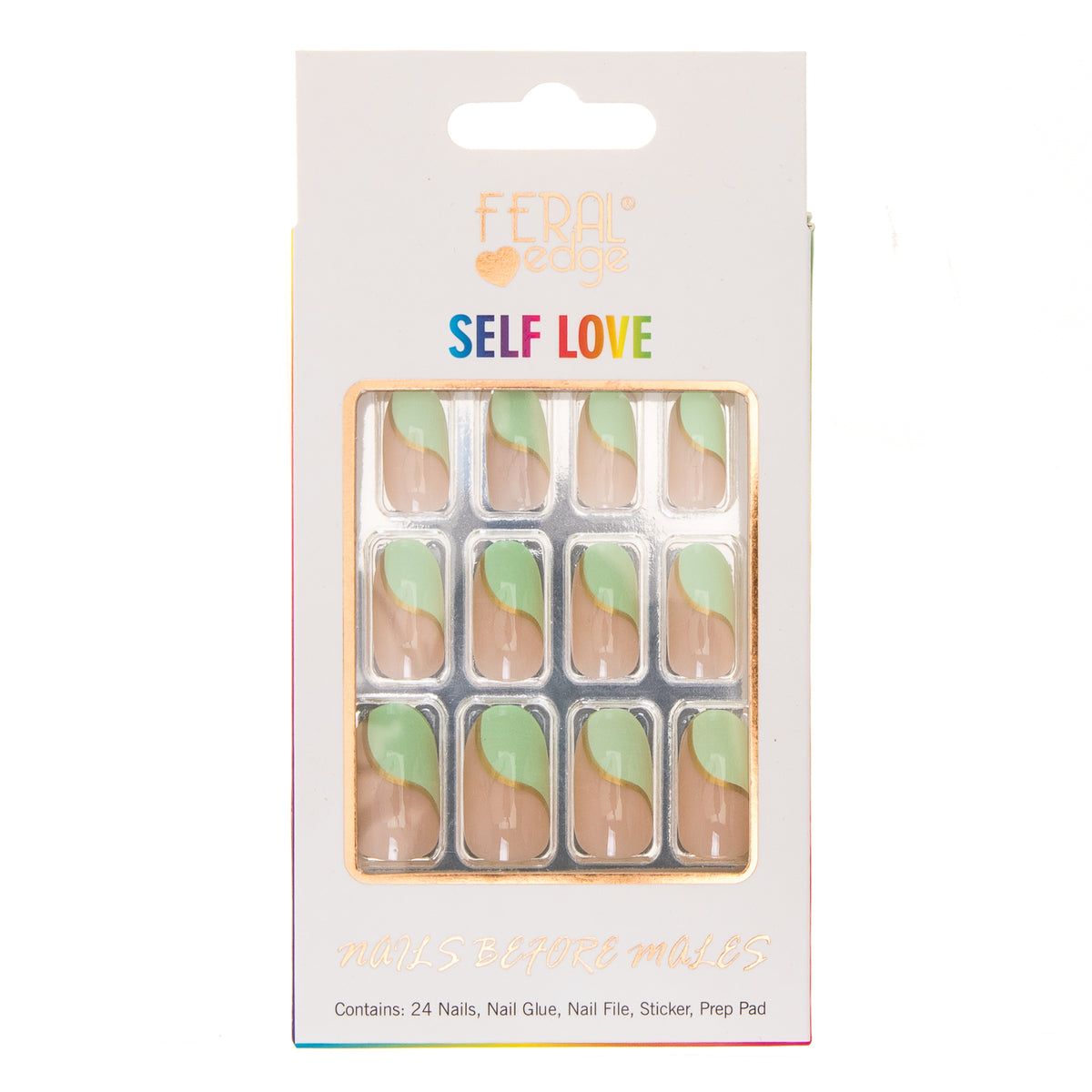 SELF LOVE LIGTH GREEN SWIRL COMBO SET