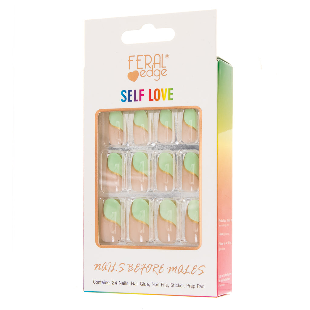 SELF LOVE LIGTH GREEN SWIRL COMBO SET