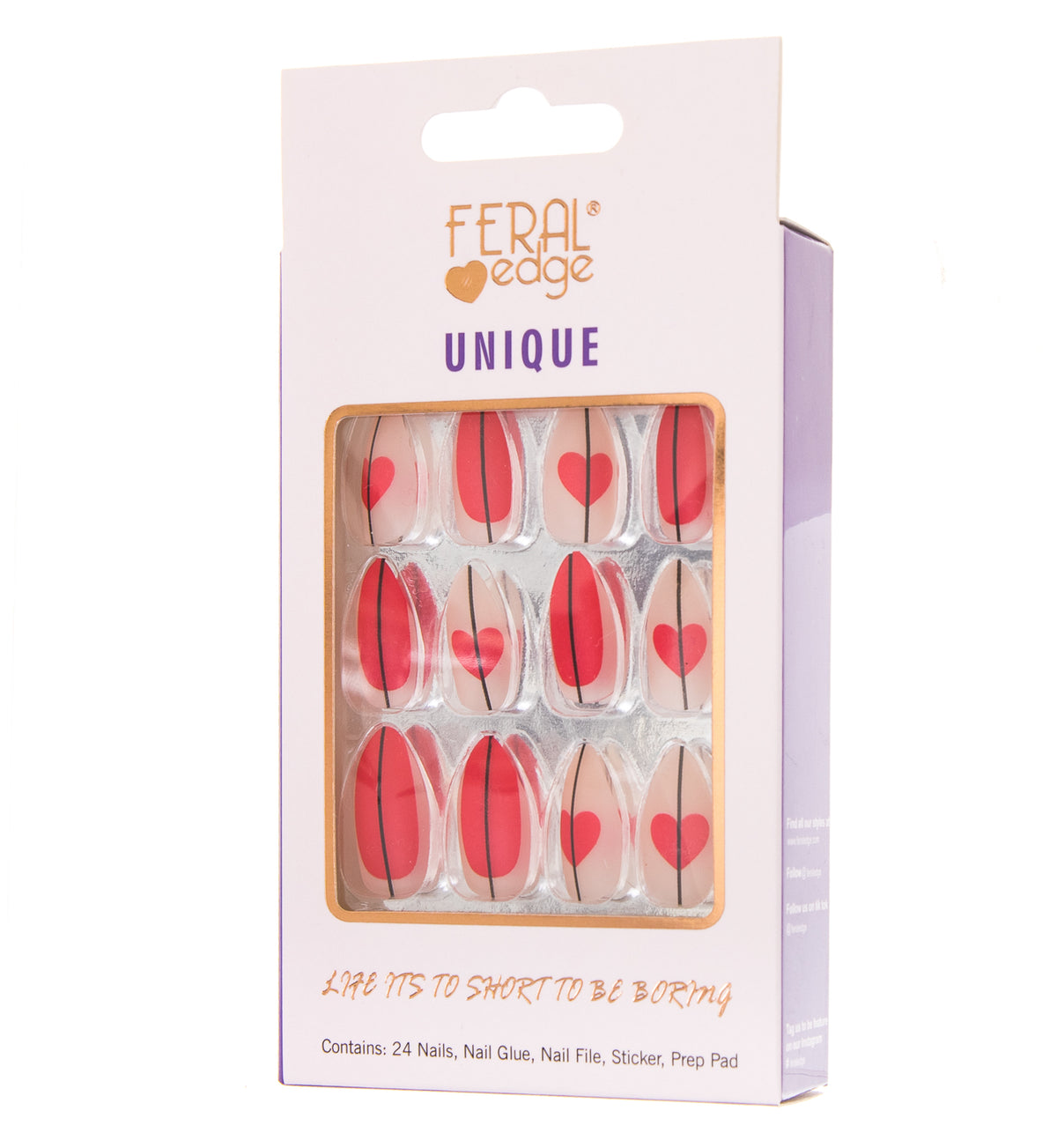 UNIQUE HEART COLLECTION COLOR COMBO SET